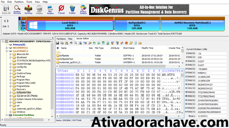 DiskGenius Crackeado + Chave Serial Download Grátis