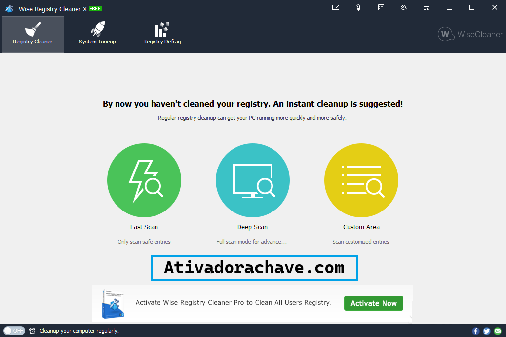 Wise Registry Cleaner Crackeado