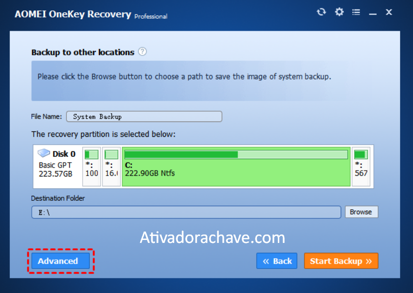 AOMEI Backupper Crackeado